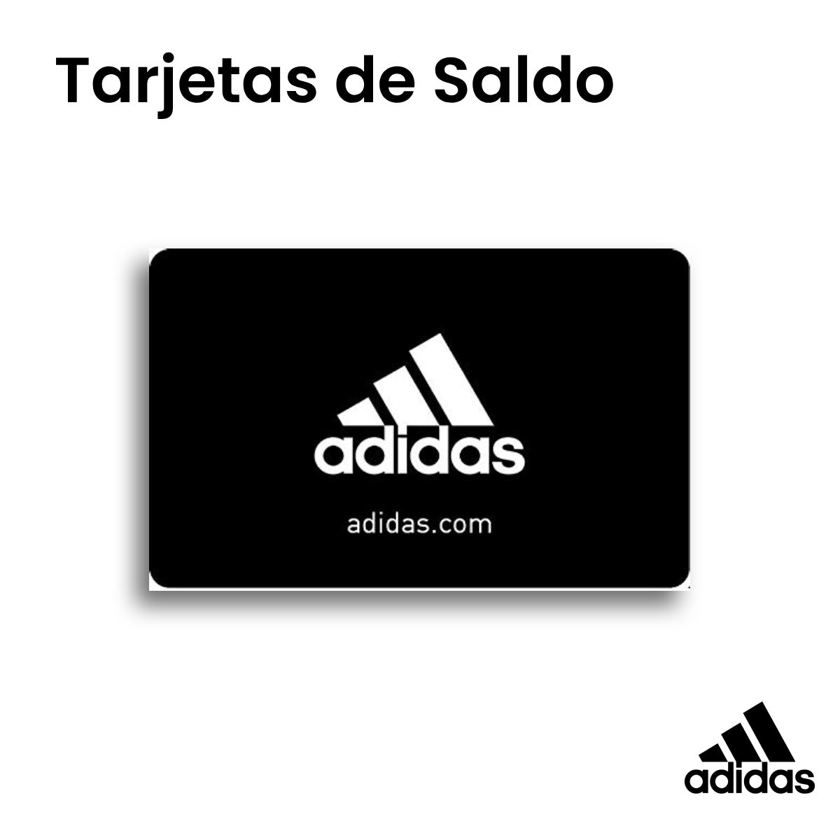 Tarjetas Saldo Adidas