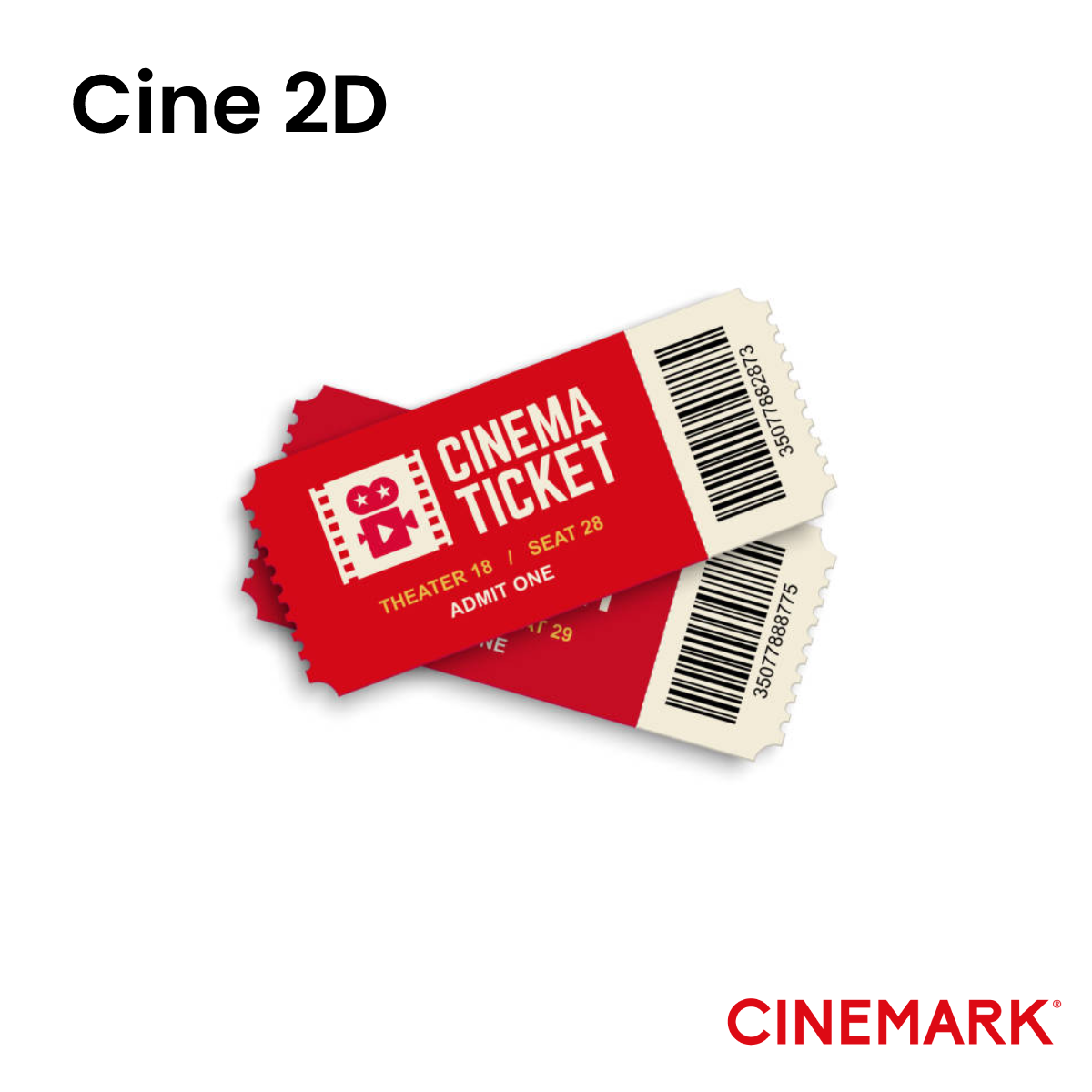 Bonos Cine 2D - Cinemark