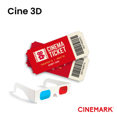 Bonos Cine 3D - Cinemark