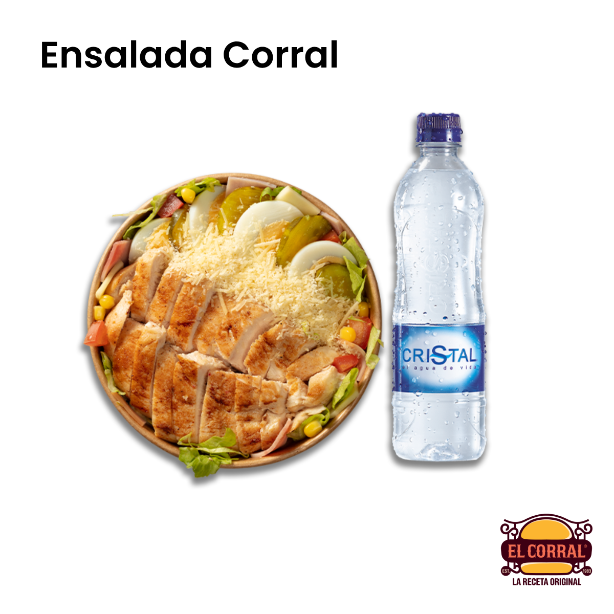 Bono Ensalada Corral + Agua - El Corral
