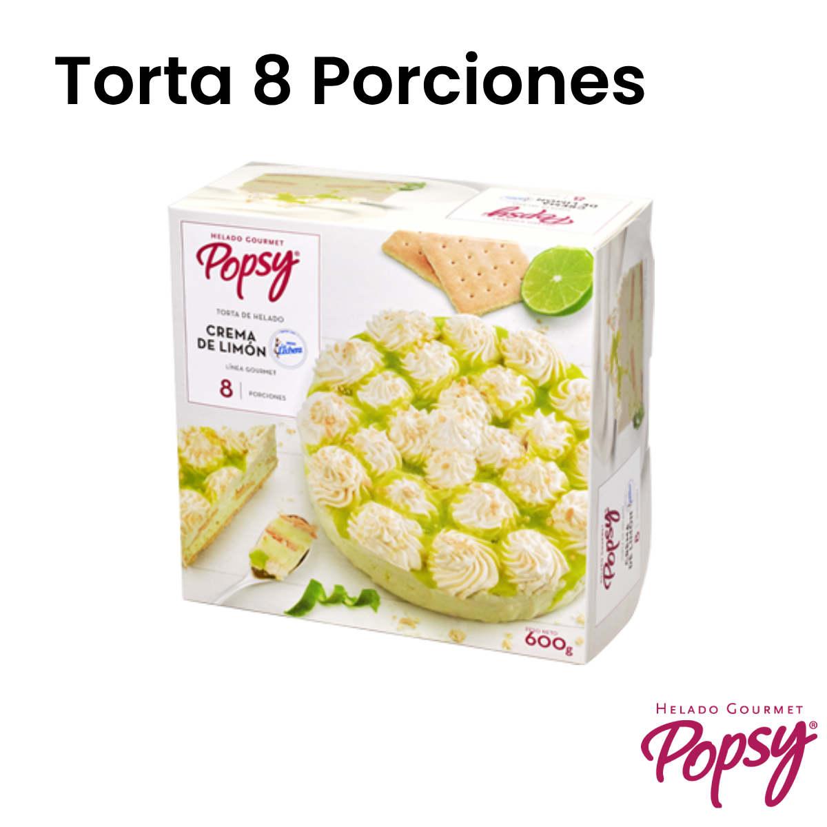 Bono Torta 8 Porciones - Popsy