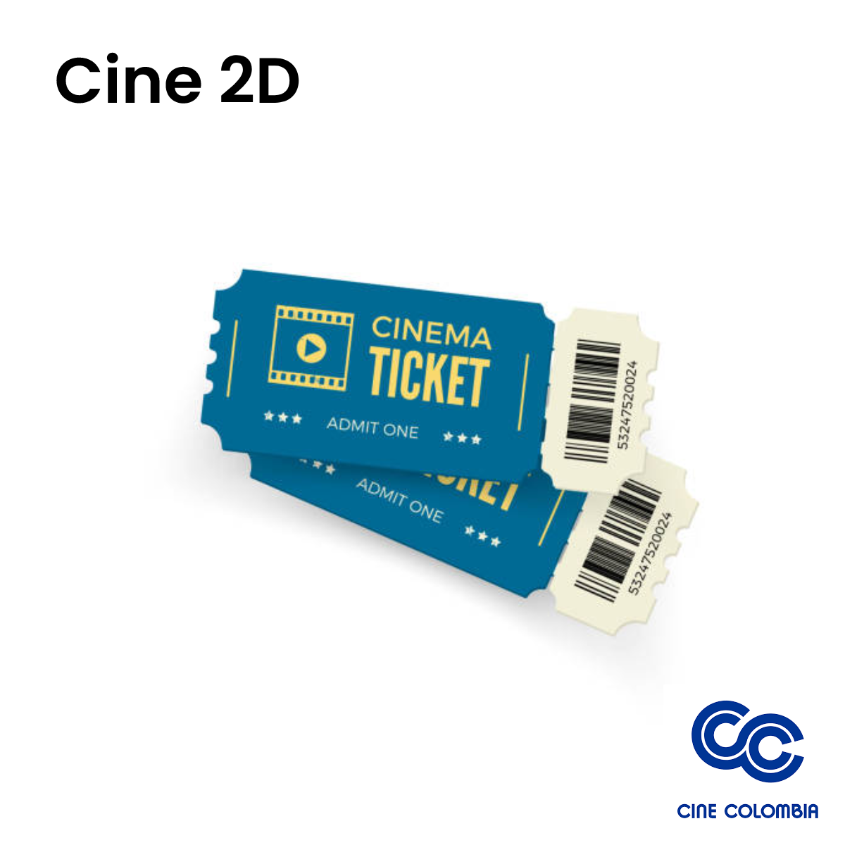 Bonos Cine 2D - Cine Colombia