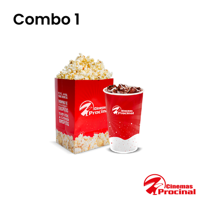 Bono Combo 1 (Crispetas + Gaseosa) - Cinemas Procinal Medellín