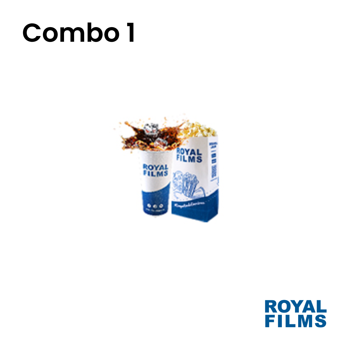 Bono Combo 1 (Crispetas + Gaseosa) - Royal Films