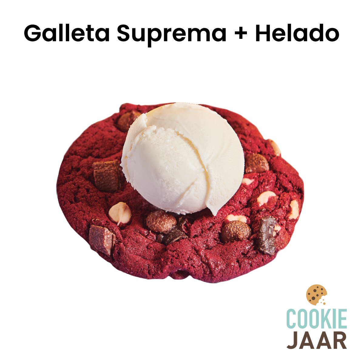 Galleta Suprema + Helado - Cookie Jaar